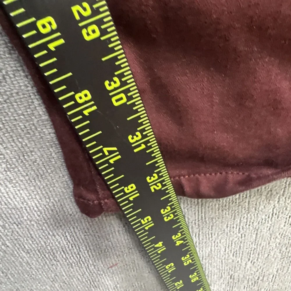 Paige Jeans Mens 40x32 Rustic Wine Red‎ Federal Classic America Denim - Picture 5 of 9